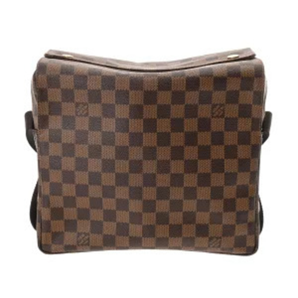 Louis Vuitton Damier Naviglio Brown Canvas Shoulder Bag